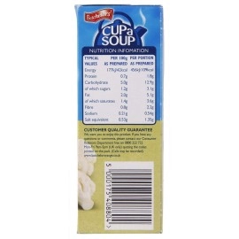 Batchelors Cup a Soup, Creamy Cauliflower and Broccoli, 101g