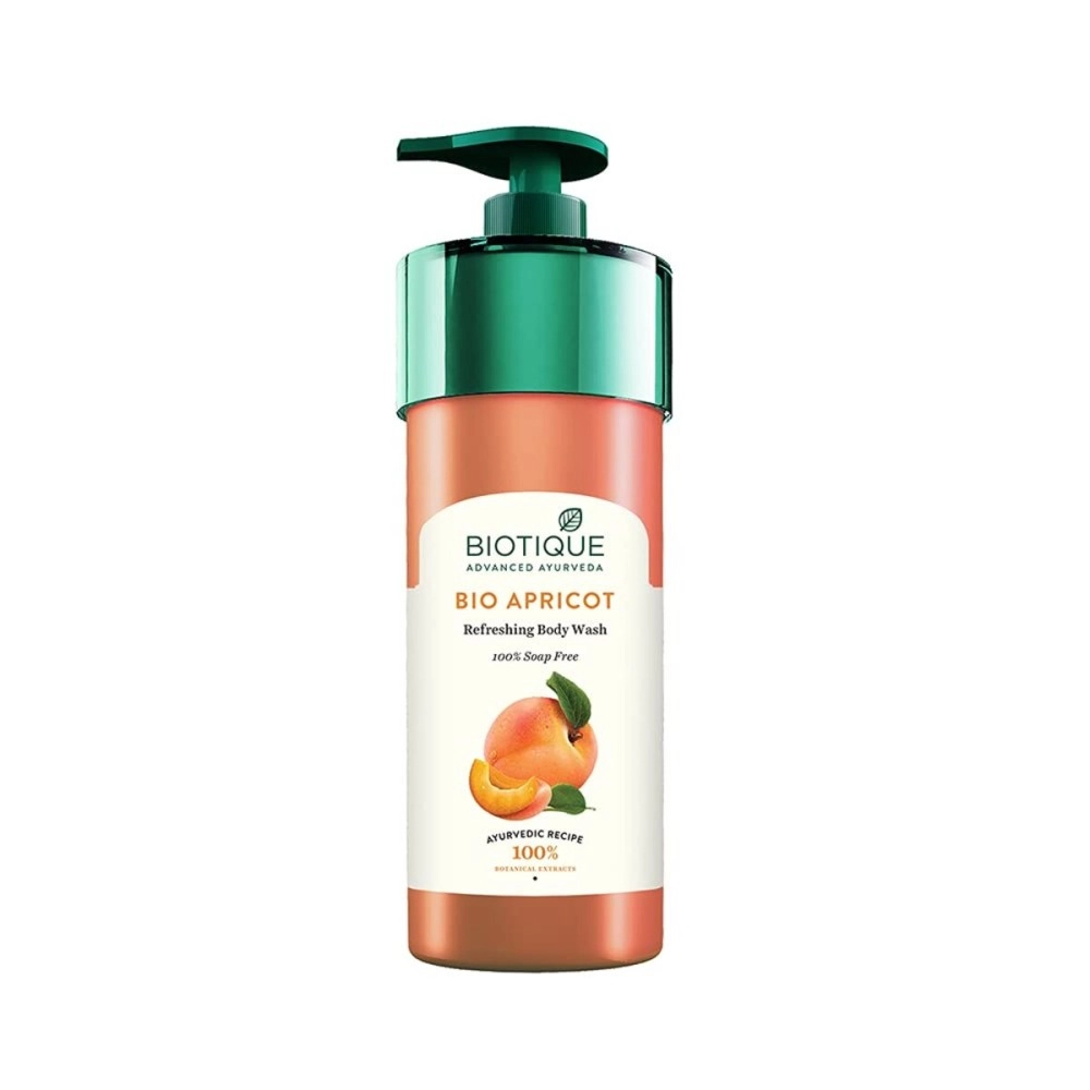 Biotique Bio Apricot Refreshing Body Wash, 800ml, Multi