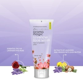 Aroma Magic Lavender Face Wash, 100 ml