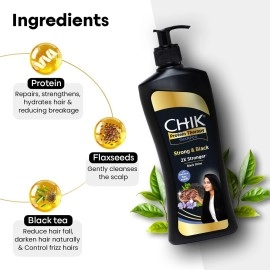 CHIK Thick & Glossy Black Shampoo 340Ml Multi