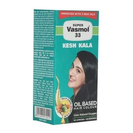 Vasmol Super 33 Kesh Kala with Almond Protein & Neem Extract Hair Care Oil - 50 ml