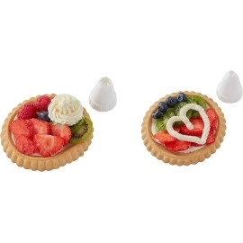 Leifheit Piping Bag and Nozzle Set, Garnishing Icing Bag, 4 Icing Nozzles, Easy Cake Decorating, Piping Bag, Kitchen