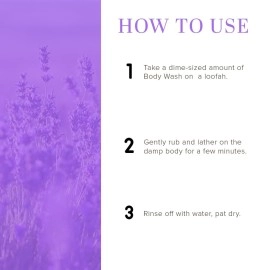 Khadi Natural Handmade Herbal Handmade Lavender and Ylang Ylang Body Wash (210 ml)