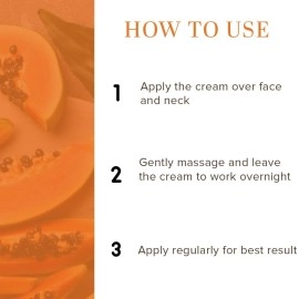 Khadi Natural Saffron and Papaya Herbal Anti Wrinkle Cream, 50g