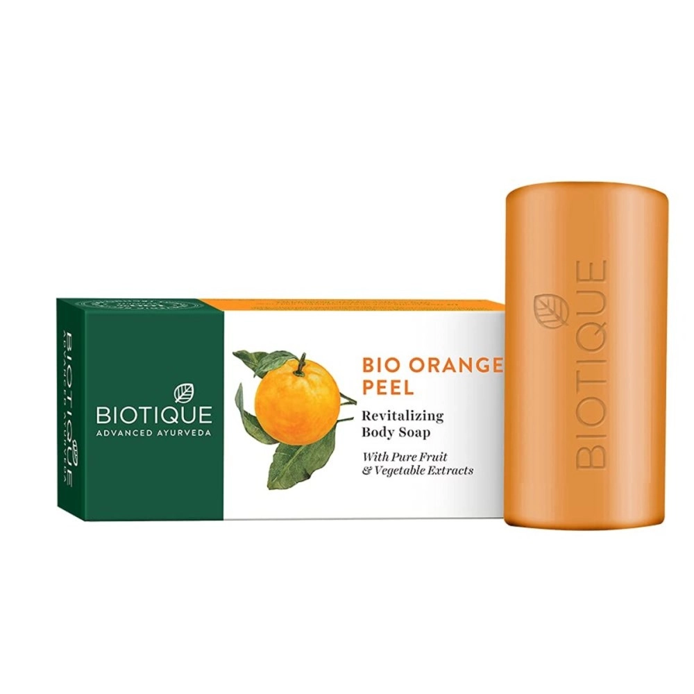 Biotique Bio Orange Peel Revitalizing Body Soap, 150g
