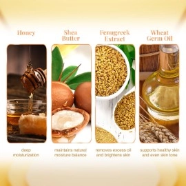 VLCC Natural Sciences Skin Defense Honey Moisturiser, 100ml (Pack of 2)