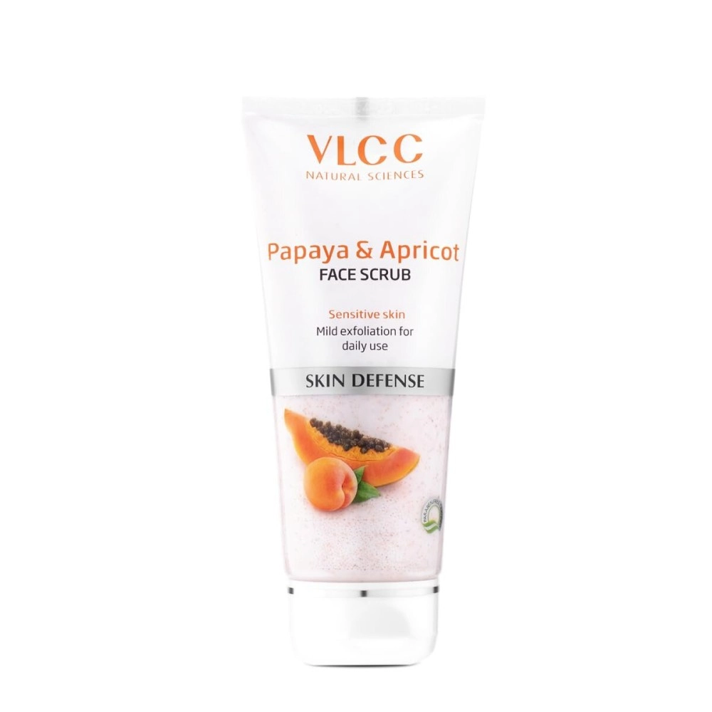 Vlcc Papaya & Apricot Face Scrub, 80Gm