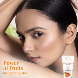 Vlcc Papaya & Apricot Face Scrub, 80Gm