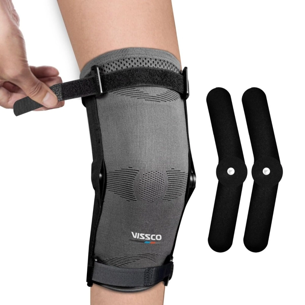 Vissco Elastic Knee Cap with Hinges - Large