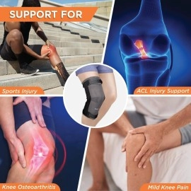 Vissco Elastic Knee Cap with Hinges - Large