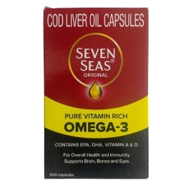 Seven Seas Cod Liver Fish Oil 500 Capsules