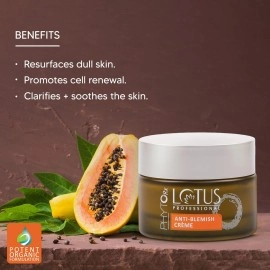 Lotus Herbals Professional Phyto-Rx Anti Blemish Creme | 50G