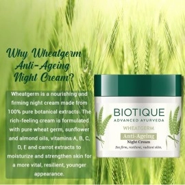 Biotique Wheat Germ Firming Face And Body Cream For Normal To Dry Skin