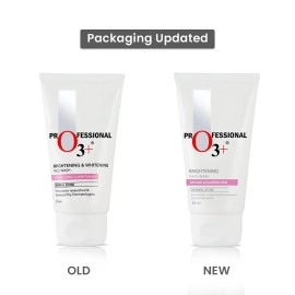 O3+ - Brightening and Whitening Face Wash with Cucumber and Aloe Vera Extracts,50g