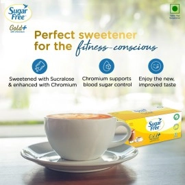 Sugar Free Gold Low Calorie Sweetner - 100 Sachet