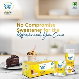 Sugar Free Gold Low Calorie Sweetner - 100 Sachet