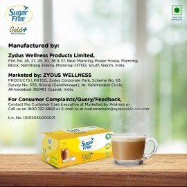 Sugar Free Gold Low Calorie Sweetner - 100 Sachet