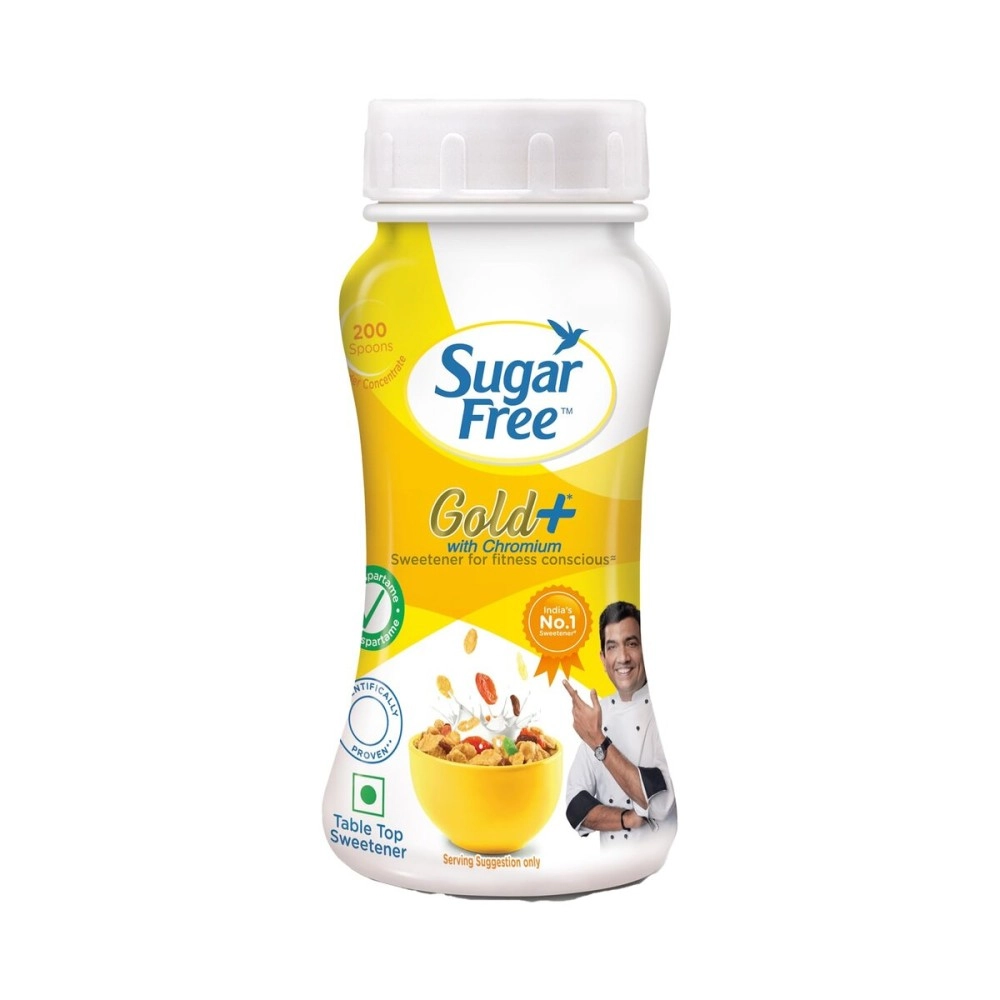 Sugar Free Gold is Equal to Zero Calories Low Calorie Sugar Substitute Powder Concentrate Table Top Sweetener 100g (3.5 Oz)