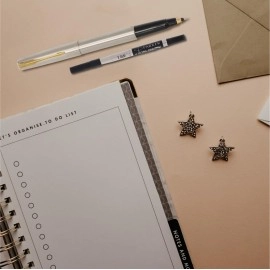 Parker Ultra Fine Navigator Refill | Black Ink Color| Smudge Free Writing Experience | Precision Writing