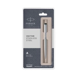 Parker Vector CT Ball Pen, Stainless Steel