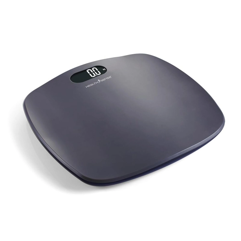 HealthSense Ultra-Lite PS 126 Digital Personal Body Weight Scale with STEP-On Technology (Grey)