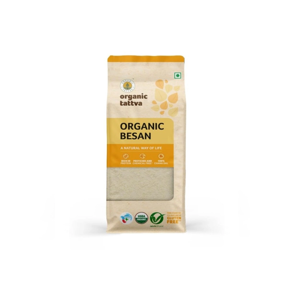 ORGANIC TATTVA Gluten Free Besan, 500G