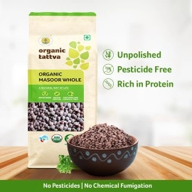 Organic Tattva Organic Masoor Dal Whole 500g