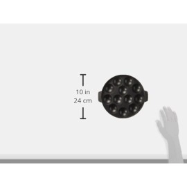 Tosaa Non-Stick 12 Cavity Appam Patra, 21cm