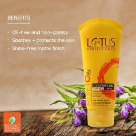 Lotus Professional Phyto RX UV Screen Gel, SPF 30 PA++, 80g