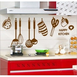 Decals Design \'Stylish Kitchen\' Wall Sticker PVC..
