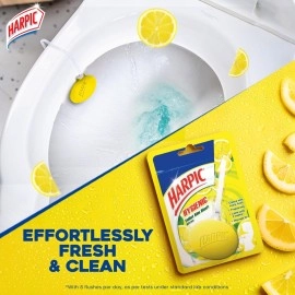 Harpic Hygienic Toilet Cleaner Rim Block, Citrus - 26 g | India\'s  1 Toilet Cleaner
