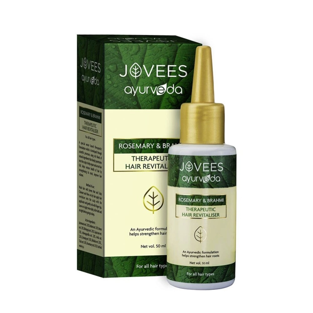 Jovees Ayurvedic Hair Revitaliser - Rosemary and Brahmi (50ml)