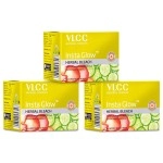 VLCC Natural Sciences Insta Glow Herbal Bleach (27g) (pack of 3)
