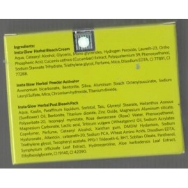 VLCC Natural Sciences Insta Glow Herbal Bleach (27g) (pack of 3)