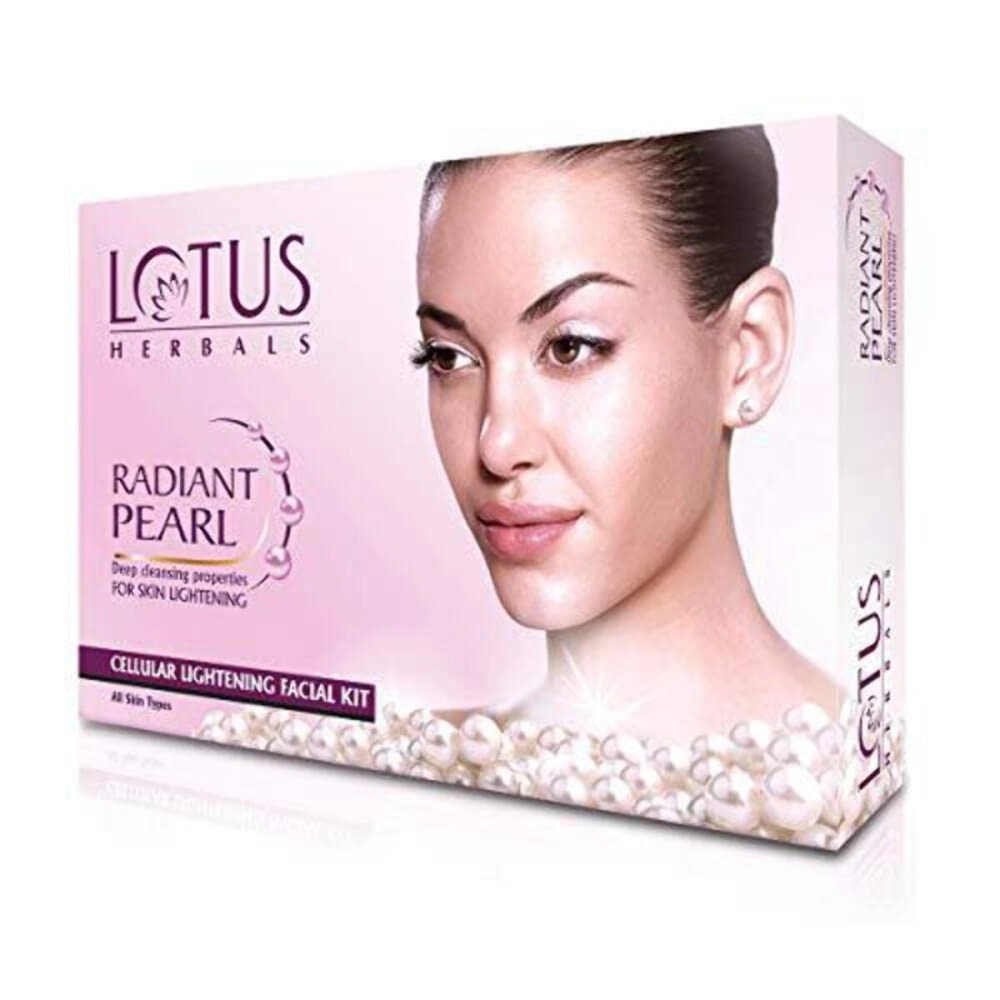 Lotus Herbals Radiant Pearl Cellular Glow.1 Facial Kit, White