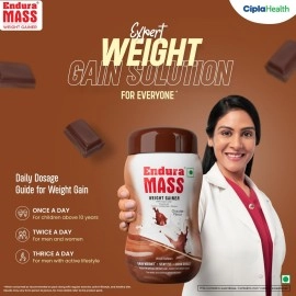 Endura Mass Weight Gainer - 1 kg (Chocolate)