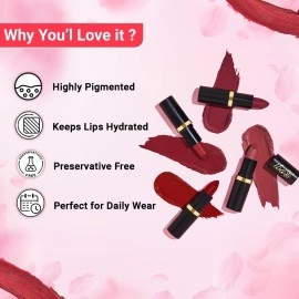 Iba Halal Care Pure Lips Moisturizing Lipstick, 4g (Dark Chocolate)