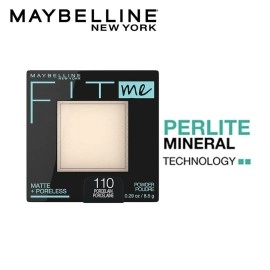 Maybelline New York Fit Me Matte + Poreless Powder Makeup, Porcelain, 0.29 Ounce, Pack of 1