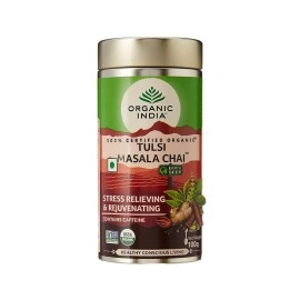 Organic India Tulsi Masala Chai 100 GM Tin