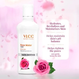 VLCC Natural Sciences Skin Defense Rose Water Toner, 100ml (Pack of 2)