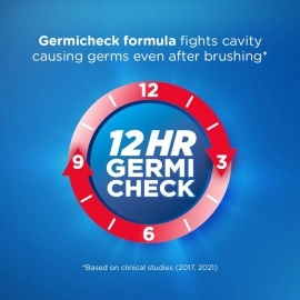 Pepsodent Germicheck 300g (150g x 2, Pack of 2) 8 Actions, Whole Mouth Cavity Protection Plaque Removal Toothpaste With Anti-Germ Formula, Clove And Neem Oil, Jumbo Save Pack