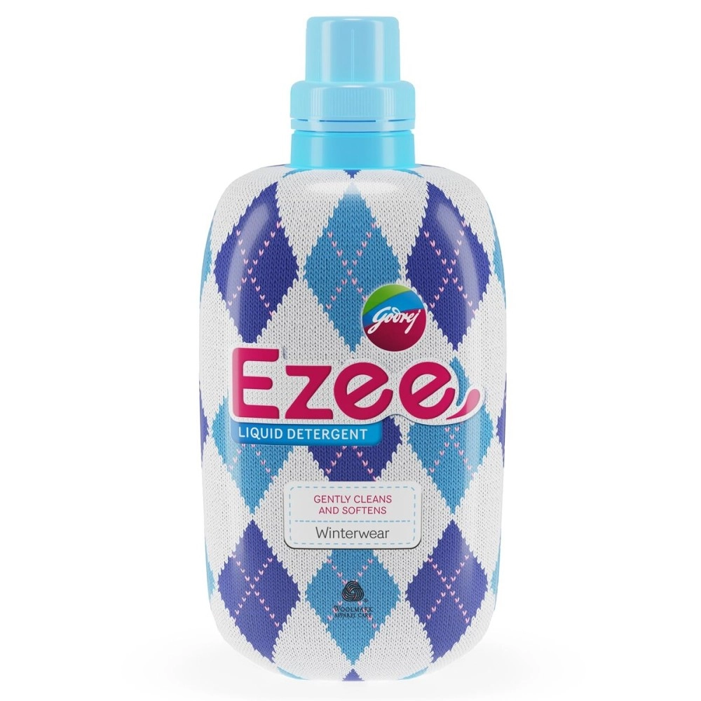 Godrej Ezee 1kg Liquid Detergent for Winter Wear, Woollens, Silks, Chiffons & Delicate Clothes