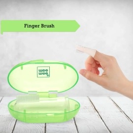 Mee Mee Finger Brush (Green)