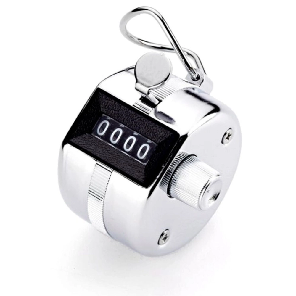 Digi 1st TC-04 Hand Tally Counter, Digital Pitch Counter Clicker Handheld Mechanical Number Lap Click Counter