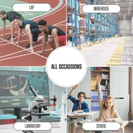 Digi 1st TC-04 Hand Tally Counter, Digital Pitch Counter Clicker Handheld Mechanical Number Lap Click Counter