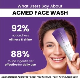 Acmed Pimple Care Face Wash 70 Grams