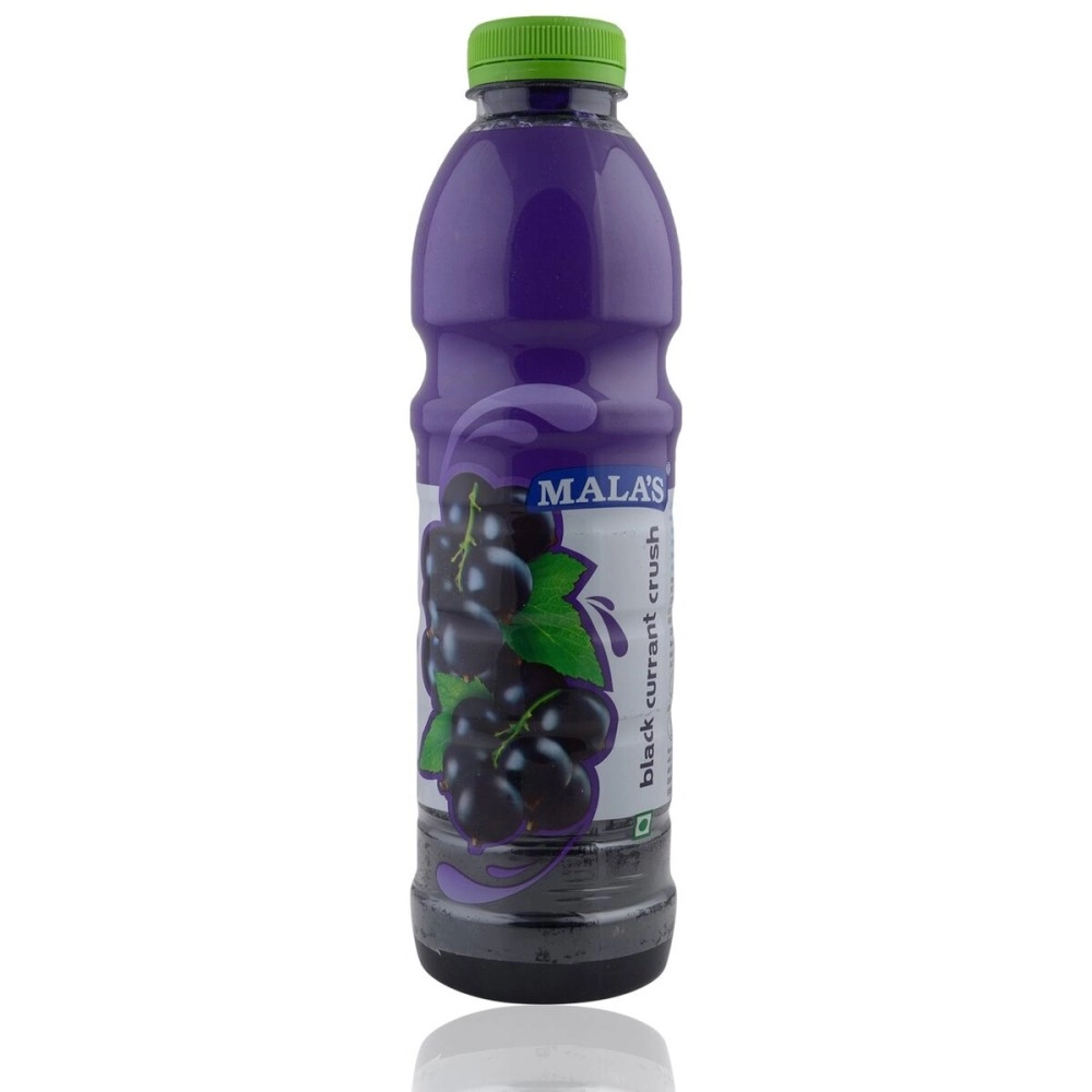 Mala\'s Crush Black Currant, ml Pet Bottle, 750 Millilitre