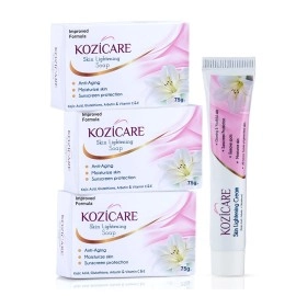 HealthVit Kozicare Skin Lightening Kit 3 Soap + 1 Cream (for Lightening & Brightening Skin)