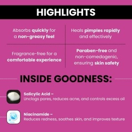 Sebogel Salicylic Acid & Nicotinamide Gel for Pimples & Oily skin 30gm