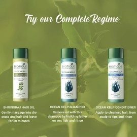 Biotique Bio Bhringraj Therapeutic Hair Oil for Falling Intensive Regrowth Treatment, 200ml, multi